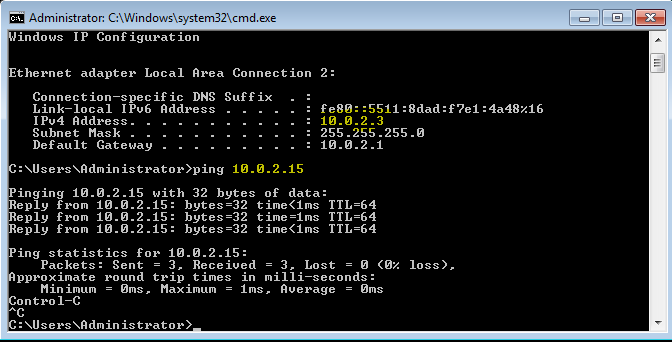Network Configuration